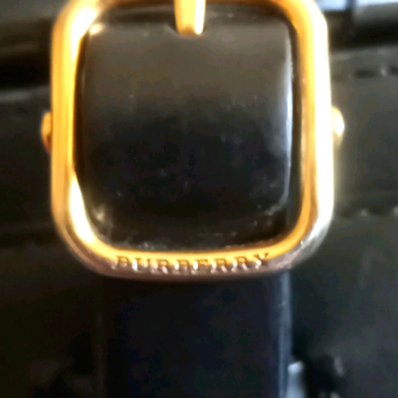 Burberry bridle leather grainy square satchel - Picture 1 of 5